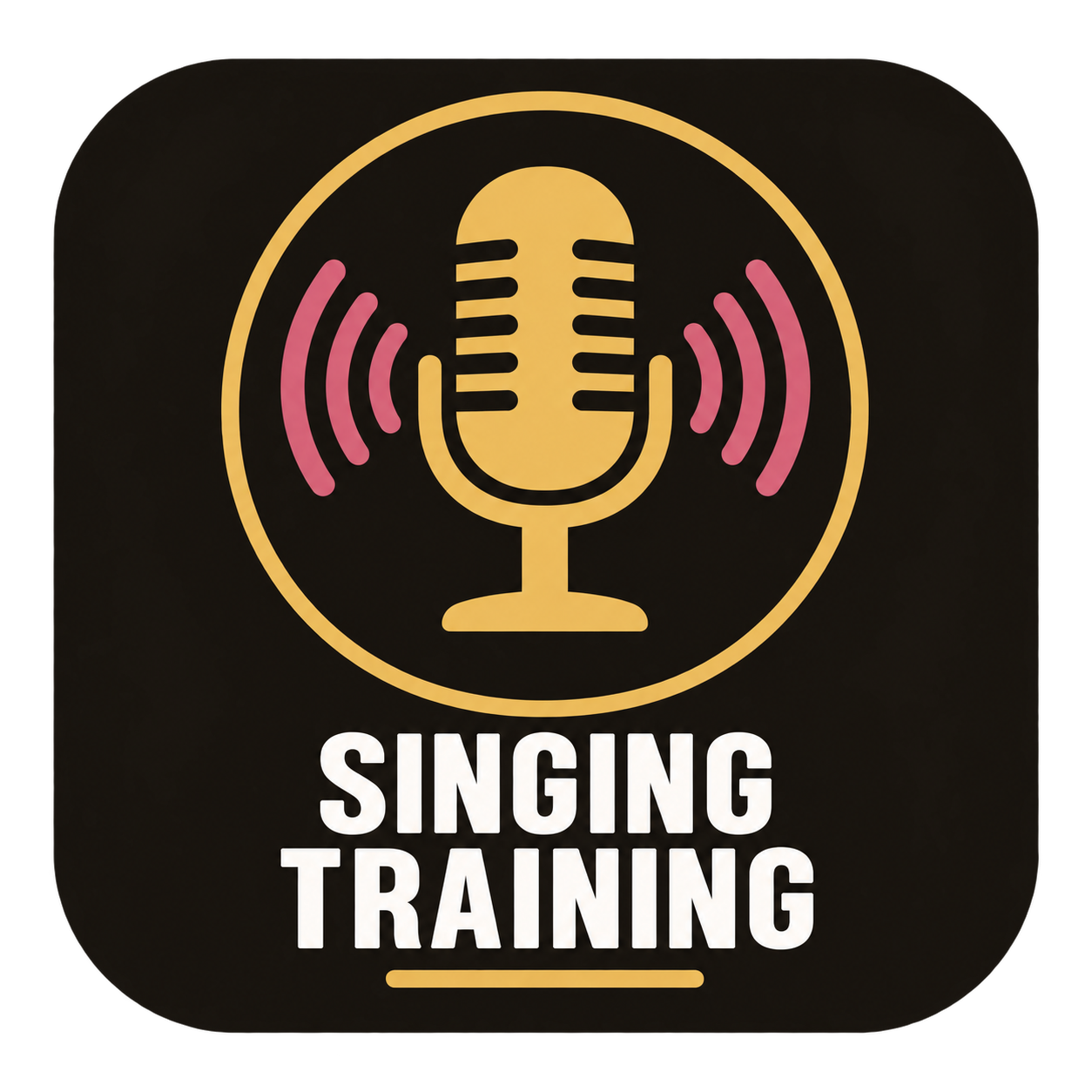 Training for Singing Icon